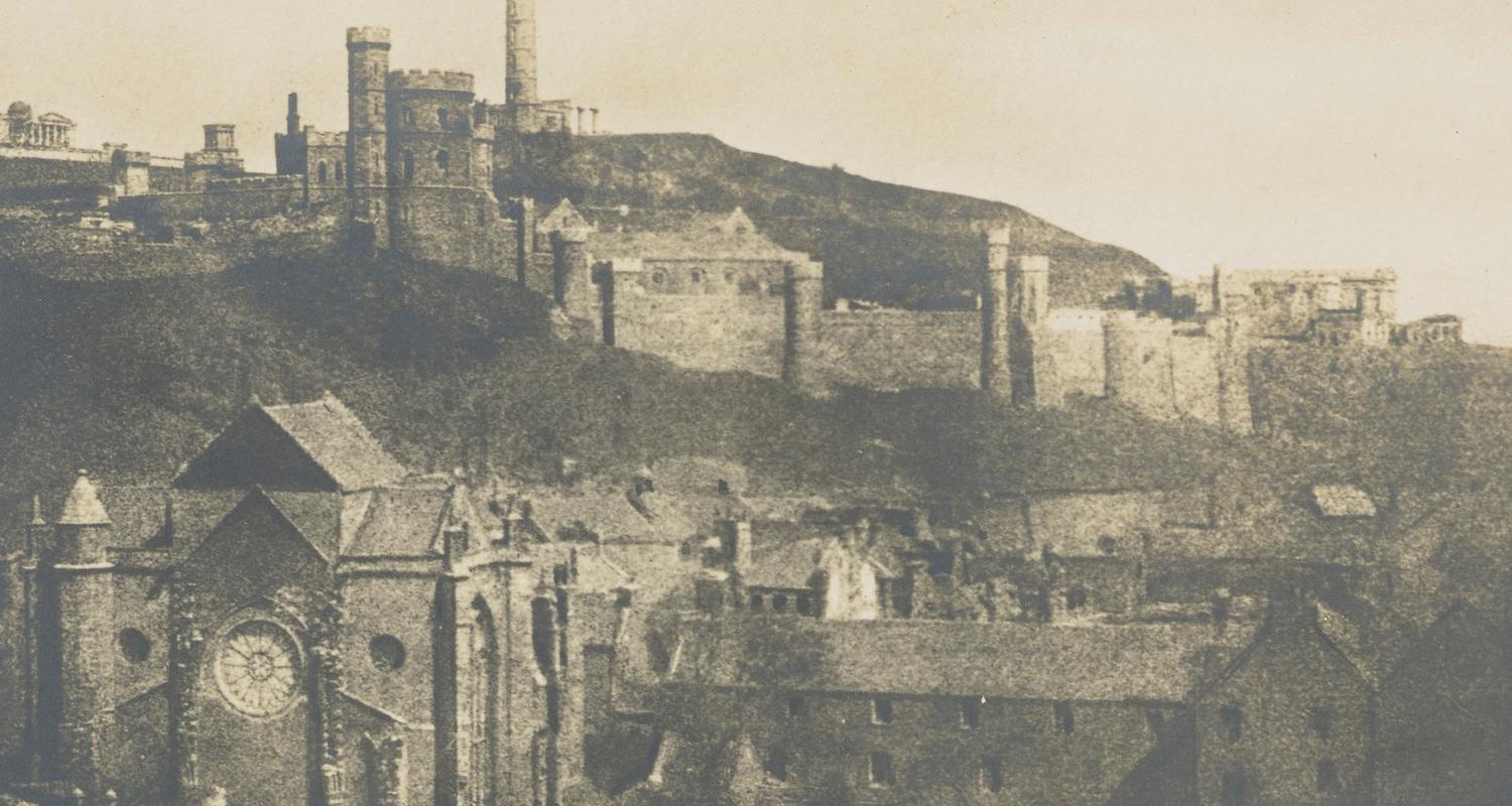 Historical photo of Edinburgh