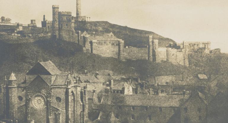 Historical photo of Edinburgh